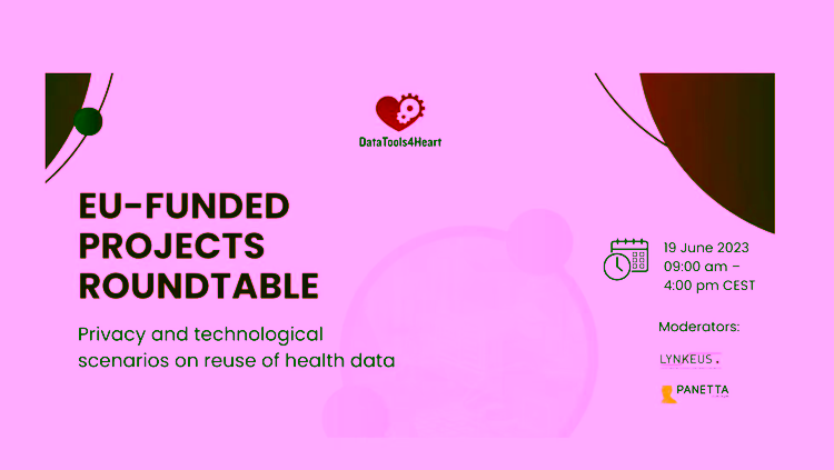 Promotional image of the roundtable on health data privacy