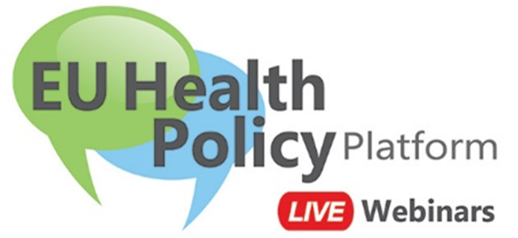 EU Health Policy Platform Live Webinars logo